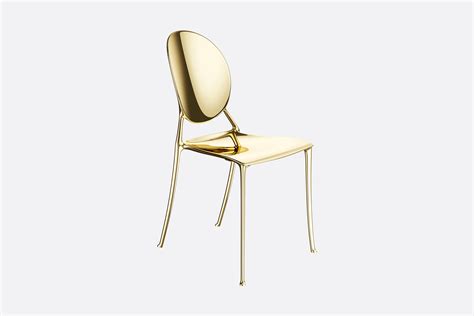 pich chair by studio dior|Miss Dior Chair DIOR BY STARCK, Polished Aluminum Gold, 1 .